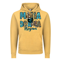 Vintage Mustard mama of drama boy mom Vintage Hoodie - Zillion Design Studio