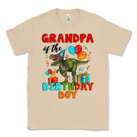 Mushroom grandpa of the birthday boy t rex Classic Tee - Artiststas