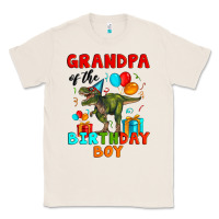 Natural grandpa of the birthday boy t rex Classic Tee - Artiststas