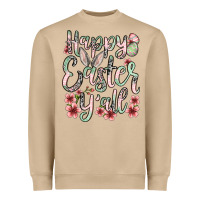 Mushroom Easter Day Happy Easter y'all Heavyweight Sweatshirt - OliviaCreatesArt