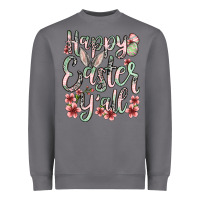 Storm Easter Day Happy Easter y'all Heavyweight Sweatshirt - OliviaCreatesArt