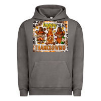 Pigment Tornado Happy Thanksgiving gnomes Urban Hoodie - NancyCooperArtShop