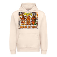 Sandshell Happy Thanksgiving gnomes Urban Hoodie - NancyCooperArtShop
