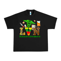 Black lvn juneteenth licensed vocational nurse with croc Urban Heavy Tee - AdoDesignShop