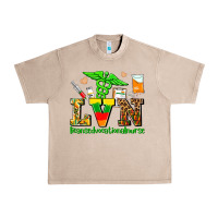 French Oak lvn juneteenth licensed vocational nurse with croc Urban Heavy Tee - AdoDesignShop