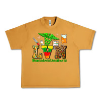 Peanut Butter lvn juneteenth licensed vocational nurse with croc Urban Heavy Tee - AdoDesignShop