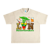 Sandshell lvn juneteenth licensed vocational nurse with croc Urban Heavy Tee - AdoDesignShop