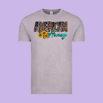American Honey Vintage Tee Designed By Racoondesign