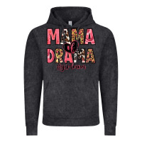 Vintage Black mama of drama girl mom Vintage Hoodie - Zillion Design Studio