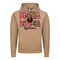 Vintage Coffee mama of drama girl mom Vintage Hoodie - Zillion Design Studio