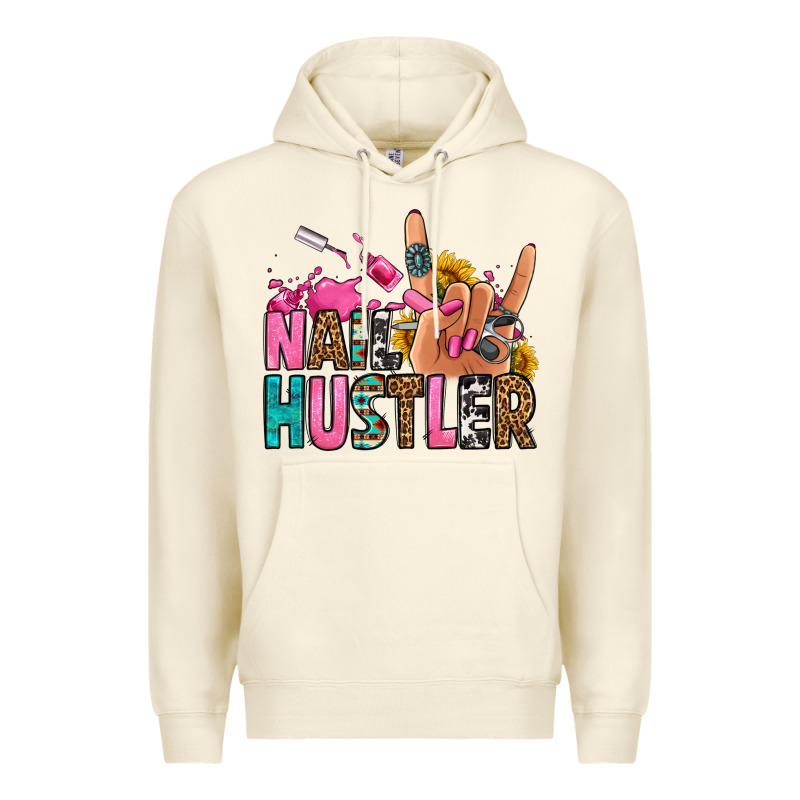 Nail Hustler Premium Hoodie by Jasminsmagicworld | Teevron