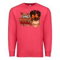 Cardinal one thankful mama Premium Sweatshirt - MaliasSmallBusiness