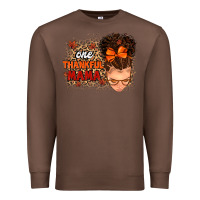 Chestnut one thankful mama Premium Sweatshirt - MaliasSmallBusiness
