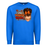 True Royal one thankful mama Premium Sweatshirt - MaliasSmallBusiness