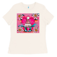 Bone v.d gnome and lotus tumbler Ladies Tee - AdoDesignShop