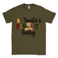 Army Green santa's favorite baby Classic Tee - AdoDesignShop