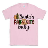 Bubblegum Pink santa's favorite baby Classic Tee - AdoDesignShop