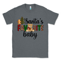 Charcoal Heather santa's favorite baby Classic Tee - AdoDesignShop