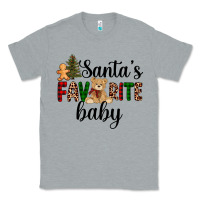 Heather Grey santa's favorite baby Classic Tee - AdoDesignShop
