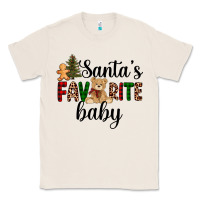 Natural santa's favorite baby Classic Tee - AdoDesignShop