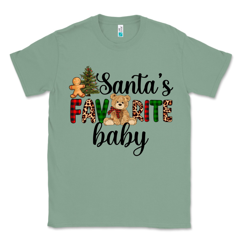 Santa's Favorite Baby Classic Tee by AdoDesignShop | Teevron