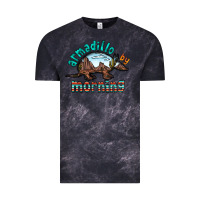 Cloud Black armadillo by morning Vintage Tee - RacoonDesign