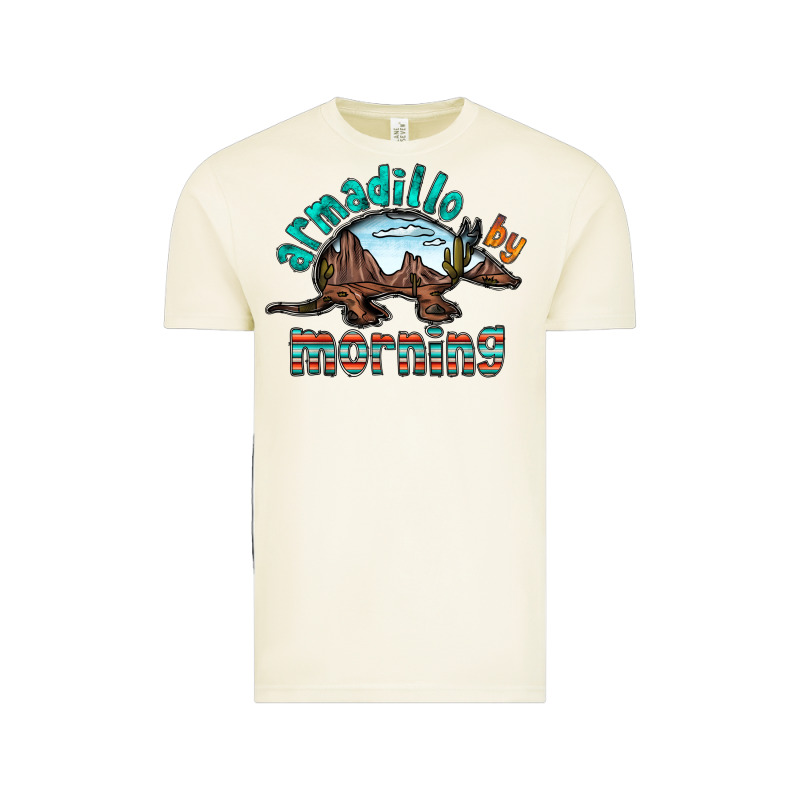 Armadillo By Morning Vintage Tee by RacoonDesign | Teevron