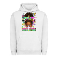 Pigment Lunar Rock 80's babe afro messy bun Urban Hoodie - texasbilliewilder