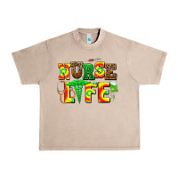 French Oak juneteenth nurse life Urban Heavy Tee - AdoDesignShop
