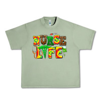 Oil Green juneteenth nurse life Urban Heavy Tee - AdoDesignShop