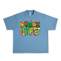 Pebble Blue juneteenth nurse life Urban Heavy Tee - AdoDesignShop