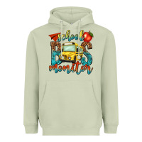 Matcha school bus monitor Heavyweight Hoodie - NancyCooperArtShop