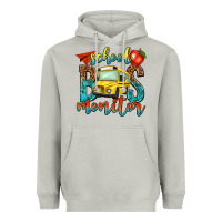 Moon Dust school bus monitor Heavyweight Hoodie - NancyCooperArtShop