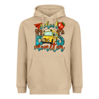 Mushroom school bus monitor Heavyweight Hoodie - NancyCooperArtShop