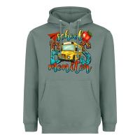 Sage school bus monitor Heavyweight Hoodie - NancyCooperArtShop