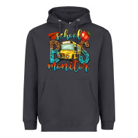 Smoke school bus monitor Heavyweight Hoodie - NancyCooperArtShop