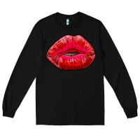 Black kiss Long Sleeve Tee - AdoDesignShop