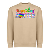 Mushroom trans lives matter Heavyweight Sweatshirt - HRA Design Shop