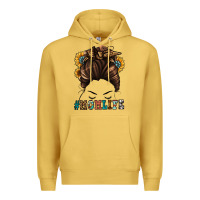 Mom Life Messy Bun Premium Hoodie | Teevron