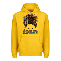 Lemon mom life messy bun Premium Hoodie - Jasminsmagicworld