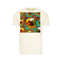 Vintage Arctic desert horse seamless patern Vintage Tee - HRA Design Shop