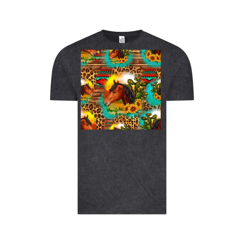 Desert Horse Seamless Patern Vintage Tee by HRA Design Shop | Teevron