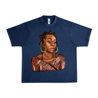 Afro Woman Urban Heavy Tee | Teevron