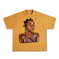 Peanut Butter afro woman Urban Heavy Tee - AdoDesignShop
