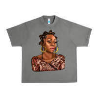 Tornado afro woman Urban Heavy Tee - AdoDesignShop
