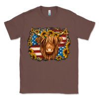 Chestnut 4th of july shaggy cow Classic Tee - Jasminsmagicworld