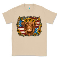 Mushroom 4th of july shaggy cow Classic Tee - Jasminsmagicworld