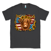 Smoke 4th of july shaggy cow Classic Tee - Jasminsmagicworld