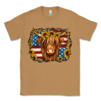 Toasted Coconut 4th of july shaggy cow Classic Tee - Jasminsmagicworld