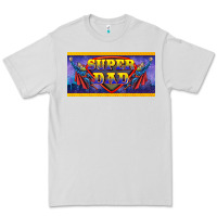 Dove Grey super dad Premium Tee - BarkalooDesign